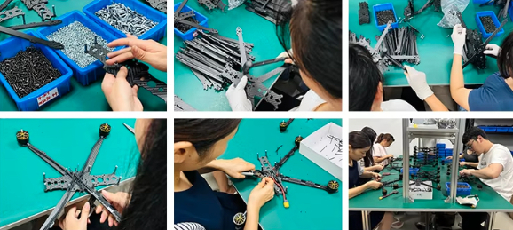 Hubei Smart Seem Technology Co.,Ltd productielijn van de fabrikant